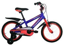 Vaikiškas dviratis Coppi Argo RMU16000.23BL, mėlyna sp./oranžinė sp., 16"