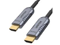 Kabelis Unitek Optic Cable C11028DGY HDMI, HDMI, 60 m, pelēka krās.