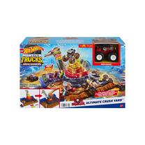 Автомобильная трасса Mattel Hot Wheels Monster Trucks Ultimate Crush Yard HNB96, многоцветный