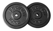Diskinis svoris ProIron Solid Cast Iron Weight Plates, 10 kg (pažeista pakuotė)/02