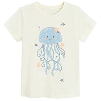 Särk, vaba aja kevad/suvi, tüdrukutele Cool Club CCG2812197, valge v., 128 cm