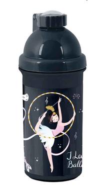 Ūdens pudele Paso Ballerina 11P-07697, zilimelns krās., plastmasa, 0.5 l