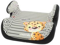 Autokėdutė-paaukštinimas Nania Topo Comfort, juoda sp./oranžinė sp./pilka sp., 15 - 36 kg