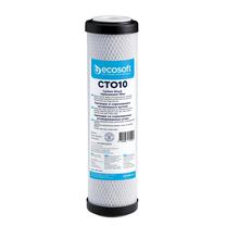 Filtra kasetne aktivētā ogle Ecosoft, 10", 10 mikroni