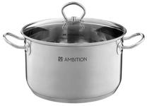 Katls Ambition Acero, Ø22 cm, 4.9 l, sudraba krās.