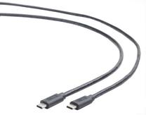 Laidas Gembird USB 3.1 C, USB 3.1 C, 1.5 m, juoda sp.