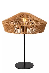Настольные лампы Lucide Yunkai 10513/40/72, E27, 60Вт, коричневый цв./черный цв.