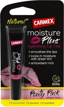 Lūpų blizgis Carmex Moisture Plus, 3.8 g, pouty pink