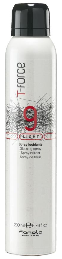 Sprejs matiem Fanola T Force Glossing Spray, 200 ml