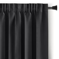 Шторы блэкаут Restilo Blackout, черный цв., 200 см x 280 см