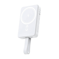 Lādētājs-akumulators (Power bank) Romoss WMS10, 10000 mAh, 20 W, balta krās.