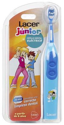 Elektrinis dantų šepetėlis Lacer Junior, mėlyna sp.