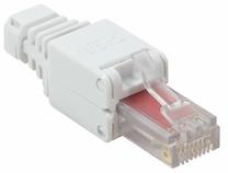 Savienojums Logilink UTP Cat.6 Mod MP0025 RJ-45, balta krās.