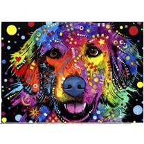 Mozaika Norimpex Diamond Mosaic Dog Colorful Patterns, įvairių spalvų