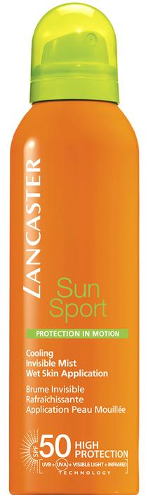 Purškiklis įdegio priežiūrai Lancaster Sun Sport Cooling Invisible Mist SPF50, 200 ml