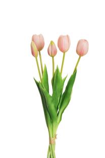 Dirbtinė gėlė, tulpė Tulip, rožinė sp., 39 cm