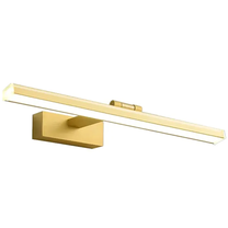 Valgusti seinale Venus, LED, 4000 °K, 1 x 8 W, kuldne v. / kuldne v., 5 x 15.5 x 40 cm