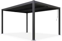 Pavėsinė HomeGarden Pergola Bermeo, 406 x 230 cm, tamsiai pilka sp.
