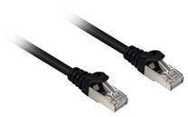 Laidas Sharkoon RJ45 CAT.6a SFTP LSOH RJ-45, RJ-45, 0.5 m, juoda sp.