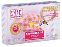 Raktų pakabukas SWAK Tropical kiss 4121, rožinė sp.