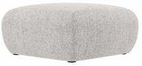 Pufas Cosmopolitan Design Nolio COS_POUF_M_140_F1_NOLIO7, šviesiai pilka sp., 75 cm x 75 cm x 36 cm