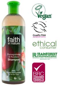 Šampūns Faith in Nature, 400 ml