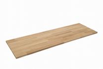 Панель из клееного бруса, дуб, с шипами/обструганная, 80 x 20 см x 2 см