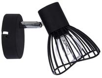 Valgusti seinale Candellux Fly 91-61881, E14, 1 x 40 W, must v., 8 x 8 cm