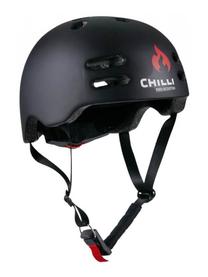 Riedutininko šalmas Chilli MTV18-1910-2, M, juoda sp.