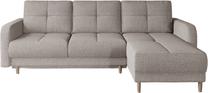 Kampinė sofa Roxi Inari 22, šviesiai ruda sp., dešininė, 165 x 240 cm x 90 cm