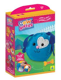 Siuvimo rinkinys Sew Softies Dog, mėlyna sp.