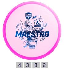 Диск для гольфа Discmania Midrange Driver Maestro Active Premium, 21 см x 21 см, синий цв./розовый цв.