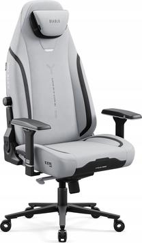 Spēļu krēsls Diablo X-Eye Prime, 68 x 68 x 127.5 - 135 cm, pelēka krās.