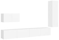 TV galds VLX 3078676, balta krās., 30 cm x 100 cm x 30 cm
