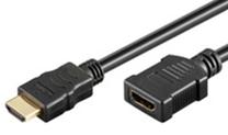 Vads Logilink CH0058 HDMI male, HDMI female, 5 m, melna krās.