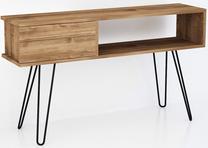TV galds Kalune Design Lara, valriekstu krās., 120 cm x 29.5 cm x 68.5 cm