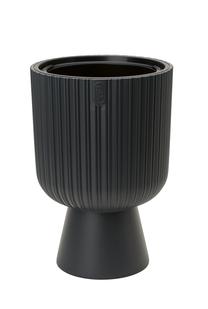 Gėlių vazonas Form Plastic KELI MIKA 5130-014, plastikinis, Ø 29 cm, antracito sp.