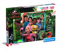 Пазл Clementoni Supercolor Jurassic World 29773, 48.5 см x 33.5 см, 180 шт., многоцветный