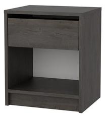 Naktinis staliukas Kalune Design Sheridan 322RTC1616, tamsiai ruda sp., 52.8 cm x 44.6 cm x 35.9 cm