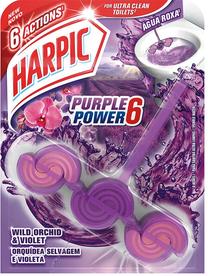 Unitazo muiliukas Harpic Active Purple Power Wild Orchid & Violet, 35 g