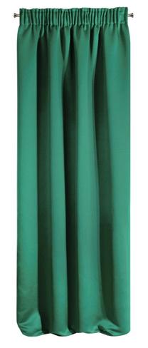 Naktinė užuolaida ZBG-06, tamsiai žalia sp., 135 cm x 270 cm