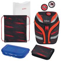 Skolas mugursoma Herlitz SoftFlex Plus Softlex Plus, daudzkrāsaina, 21 cm x 38.5 cm x 30 cm