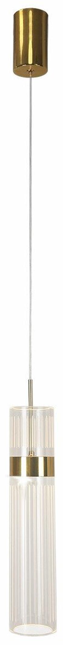 Valgusti rippuv Light Prestige Ambiente LP-1510/1P GD, LED, 3000 - 6000 °K, 1 x 6 W, läbipaistev v. / kuldne v., 6 x 29 cm