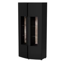 Vitrina Cama Meble Michelle, juoda sp., 47 cm x 86 cm x 180 cm