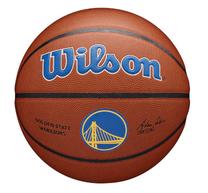 Баскетбольный мяч Wilson Team Alliance Golden State Warriors, 7 размер, синий цв./золотой цв./белый цв.
