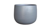 Puķu pods Domoletti TP16-332/SET 3C, keramika, Ø 15 cm, pelēka krās.