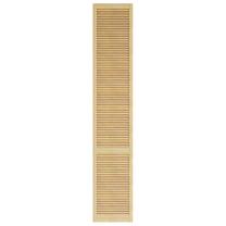 Durelės Blinds, 49.4 cm x 242.2 cm, mediena, pušies sp
