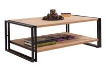 Журнальный столик Kalune Design Cosmo Rectus, коричневый цв./черный цв., 110 см x 70 см x 40 см
