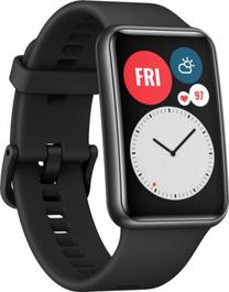 Viedais pulkstenis Huawei Fit New 10672480, melns krās.