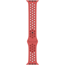 Ремешок Apple, 45mm Nike Sport Band, красный цв.